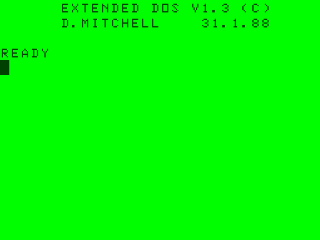 Extended DOS