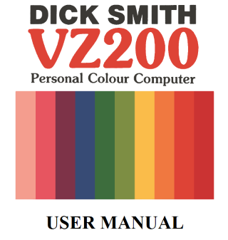 VZ200 User Manual